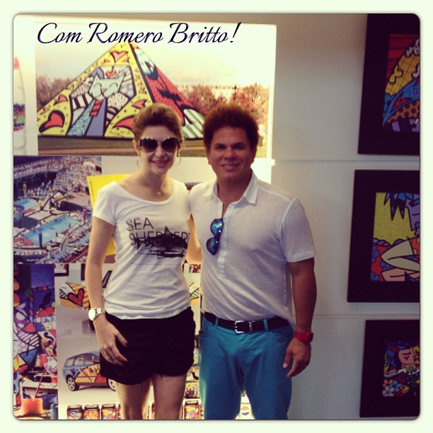 ENCONTRO COM ROMERO BRITTO
