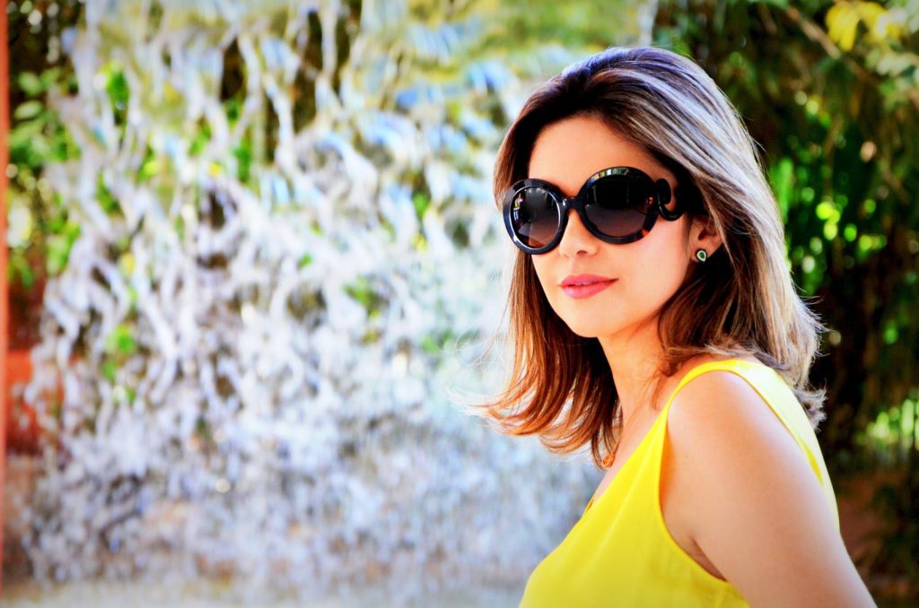 Meu look – Paetê com Amarelo na Copa do Mundo