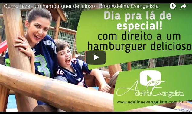 Dia pra lá de especial, com direito a um hamburguer delicioso!